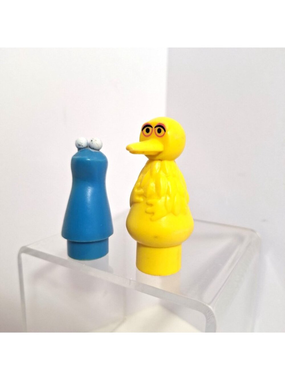 Little People Sesame Street Big Bird Cookie Monster Fisher Price Vintage Lot - Picture 4 of 9
